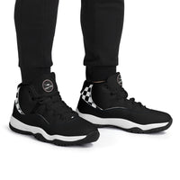 Thumbnail for OOTO - NIGHT WALKERS - SF_S38 High Top Air Retro Sneakers - Black soles - 1 COLOR -