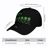 Thumbnail for OOTO - AL IN THE EVOLUTION OF BEAMING - HC_T9 Curved Brim Baseball Cap  - 1 COLOR -