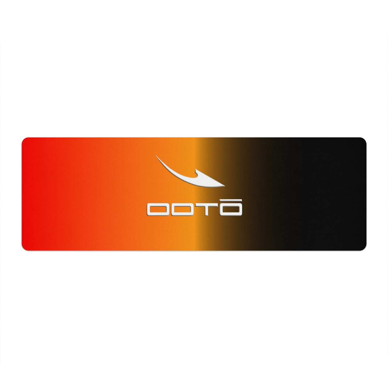 OOTO - Yoga Mat - Red to black -