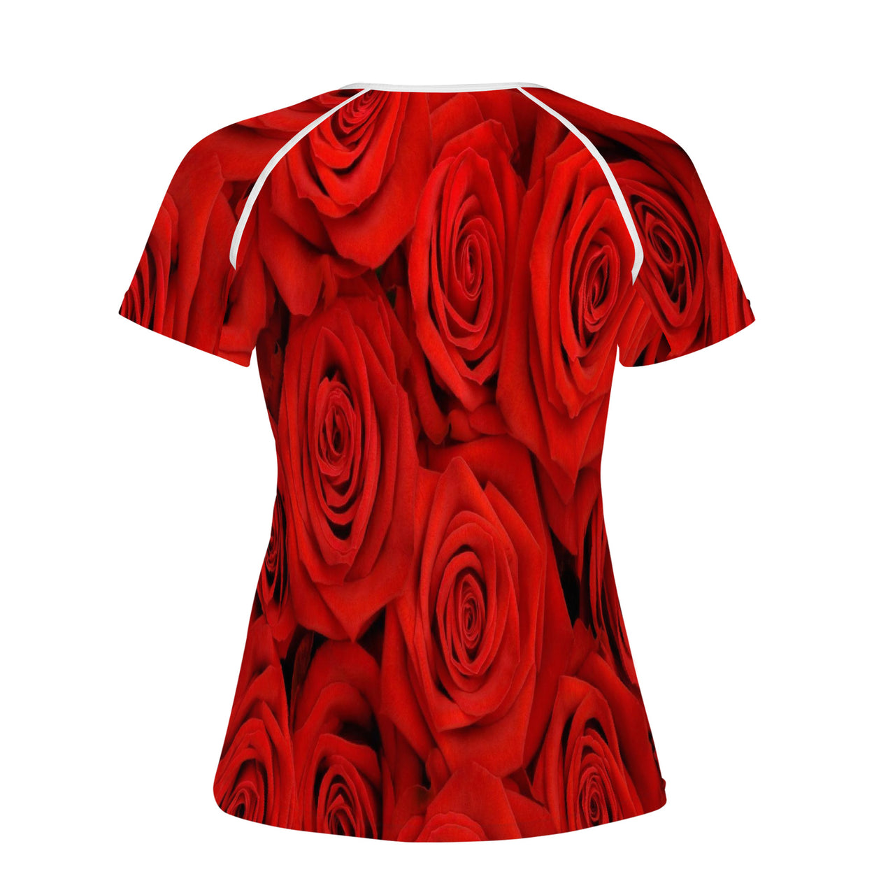 ROSE GARDEN - D65 Women's All-Over Print T shirt - 1 COLOR -