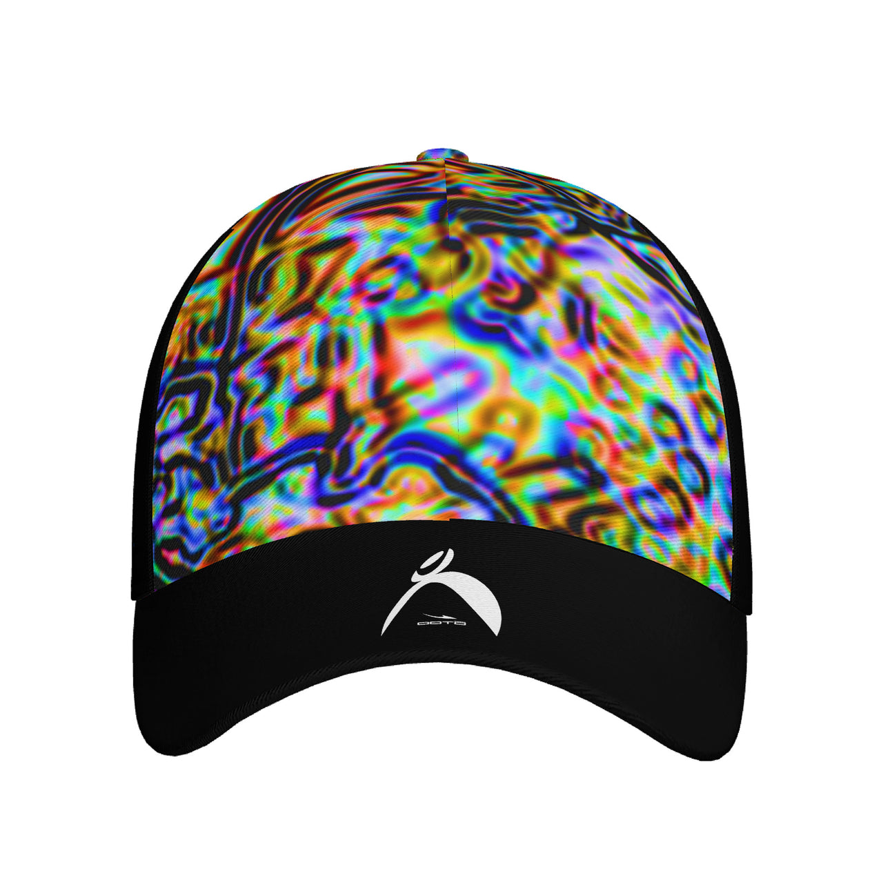 OOTO - PLASMATIC - BIG STEPPIN GLYPHIC WT - HC_T9 Curved Brim Baseball Cap - 1 COLOR -