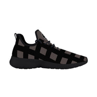 Thumbnail for OOTO - Lightweight Mesh Knit Sneaker - DARK WAY - Black soles - 1 COLOR -