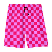 Thumbnail for OOTO - CHECKERED PINK - HC_C16 Teen Beach Shorts - 1 COLOR -