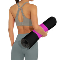 Thumbnail for OOTO - Yoga Mat - Neon pink stripe -