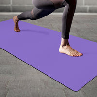 Thumbnail for OOTO - Yoga Mat - Dash en black - lilac mat