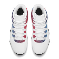 Thumbnail for OOTO - GRADIENT FADE - High Top Air Retro Sneakers - White soles - 1 COLOR -