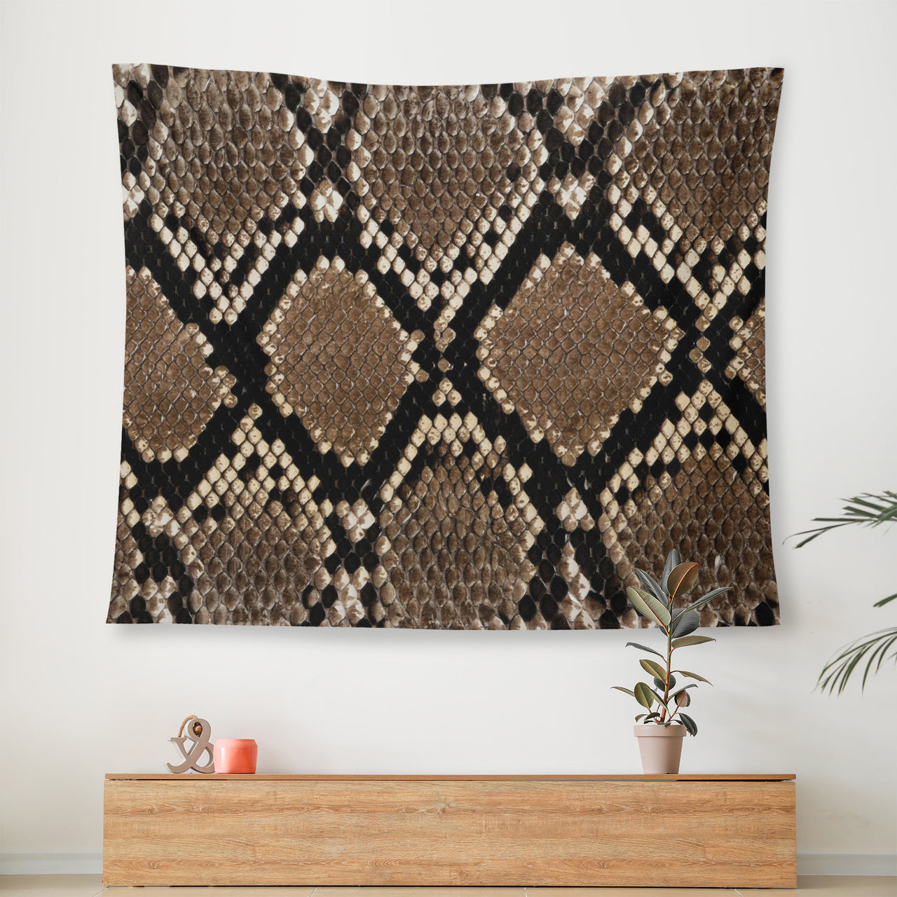 OOTO - Wall Tapestry - SNAKE SKIN (PRINT) - 3 SIZES -