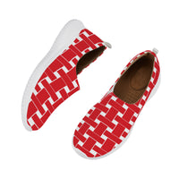 Thumbnail for OOTO - LQ Women's Casual Slip On Shoe - RED WEAVE - 1 COLOR -