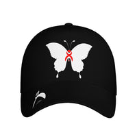 Thumbnail for OOTO - GLYPHIC -N- BUTTERFLY - BIG STEPPIN GLYPHIC - HC_T9 Curved Brim Baseball Cap - 1 COLOR -