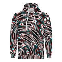 Thumbnail for OOTO - TIZZY - D55 Men's All Over Print Hoodie - 1 COLOR -