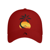 Thumbnail for OOTO - SUN SCENE - BIG STEPPIN GLYPHIC BK - HC_T9 Curved Brim Baseball Cap - 1 COLOR -