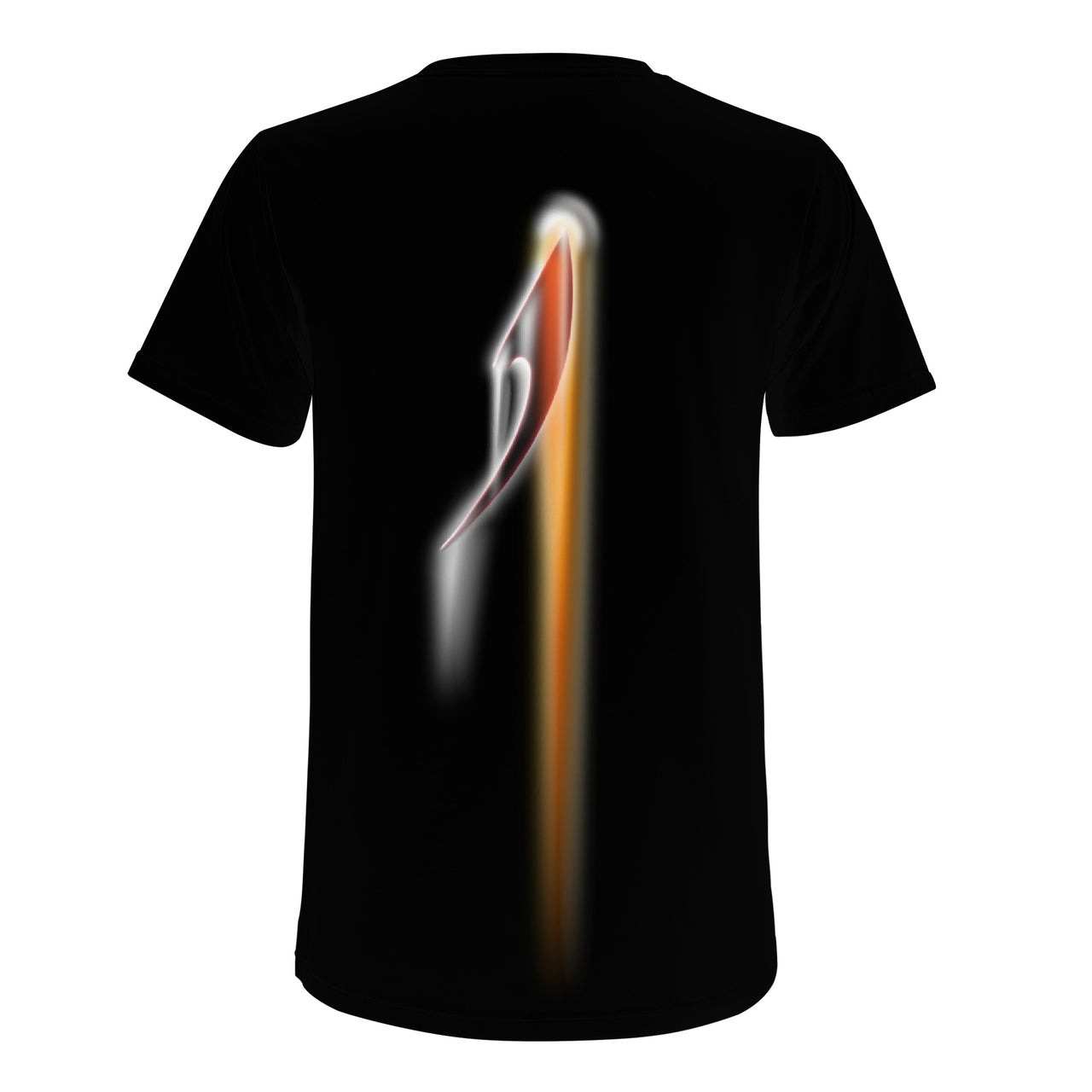 USA OOTO / FLAMING DASH - D61 Men's All Over Print T-Shirt - 1 COLOR -