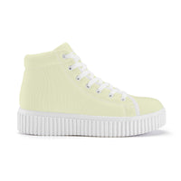 Thumbnail for OOTO - CANARY YELLOW - Women's High Top Platform Shoes - 1 COLOR -