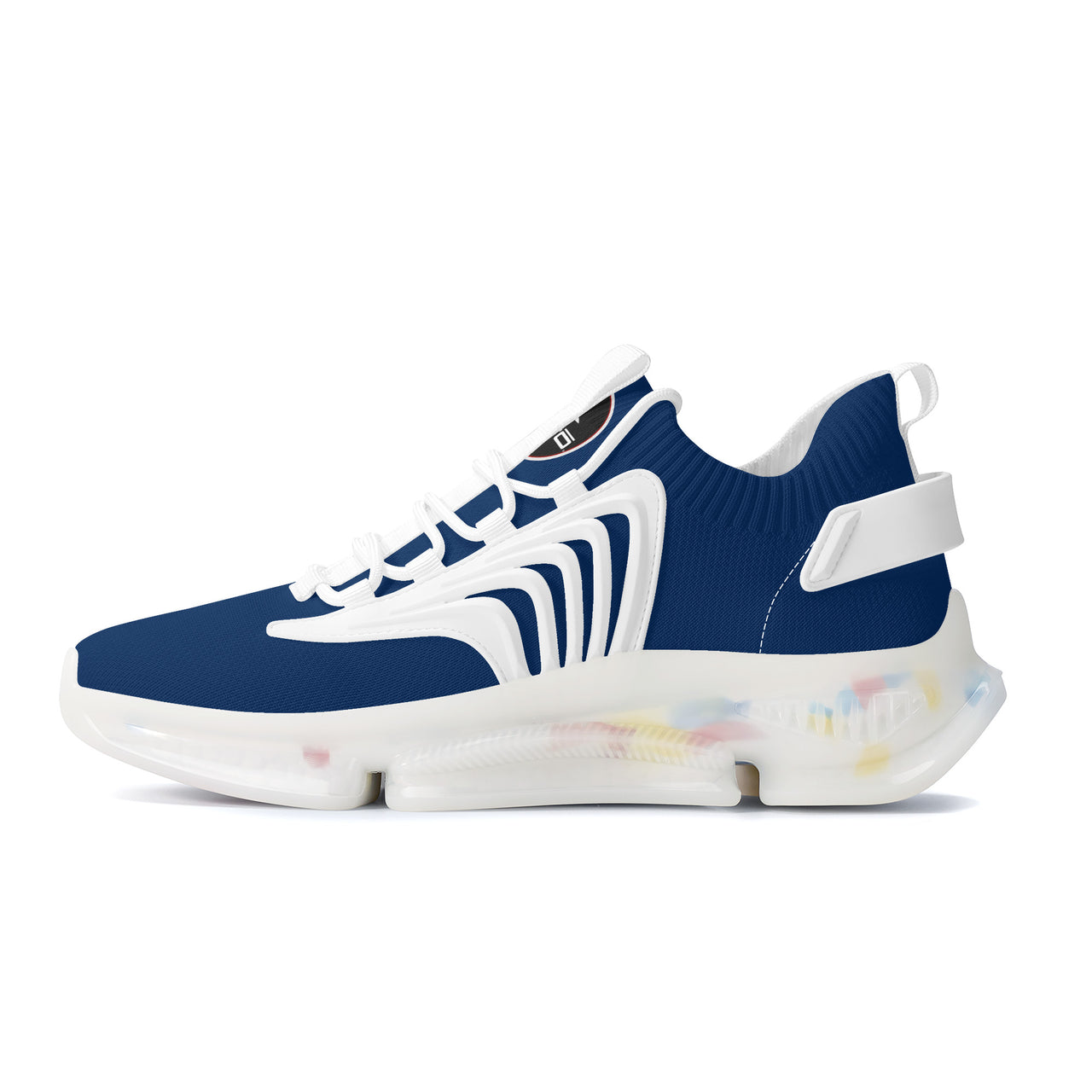 OOTO - Max React Sneakers - CLASSIC B & W RED HOVER - FLAG BLUE - 1 COLOR -