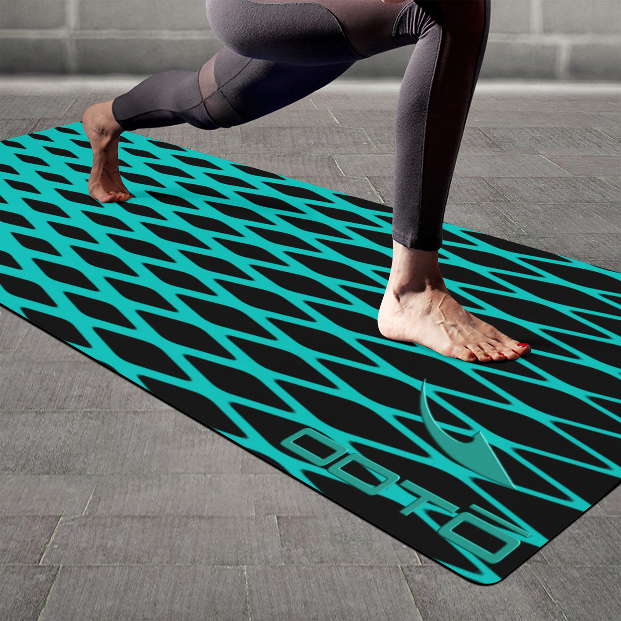 OOTO - Yoga Mat - Aqua Fade