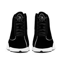 Thumbnail for OOTO - EZ BLACK - SF_D89 Basketball Shoes - White soles - Black tread - 1 COLOR -