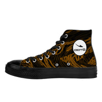 Thumbnail for OOTO - OLIVE PRESCENCE OF MIND - High Top Canvas Shoes - Black soles - 1 COLOR -