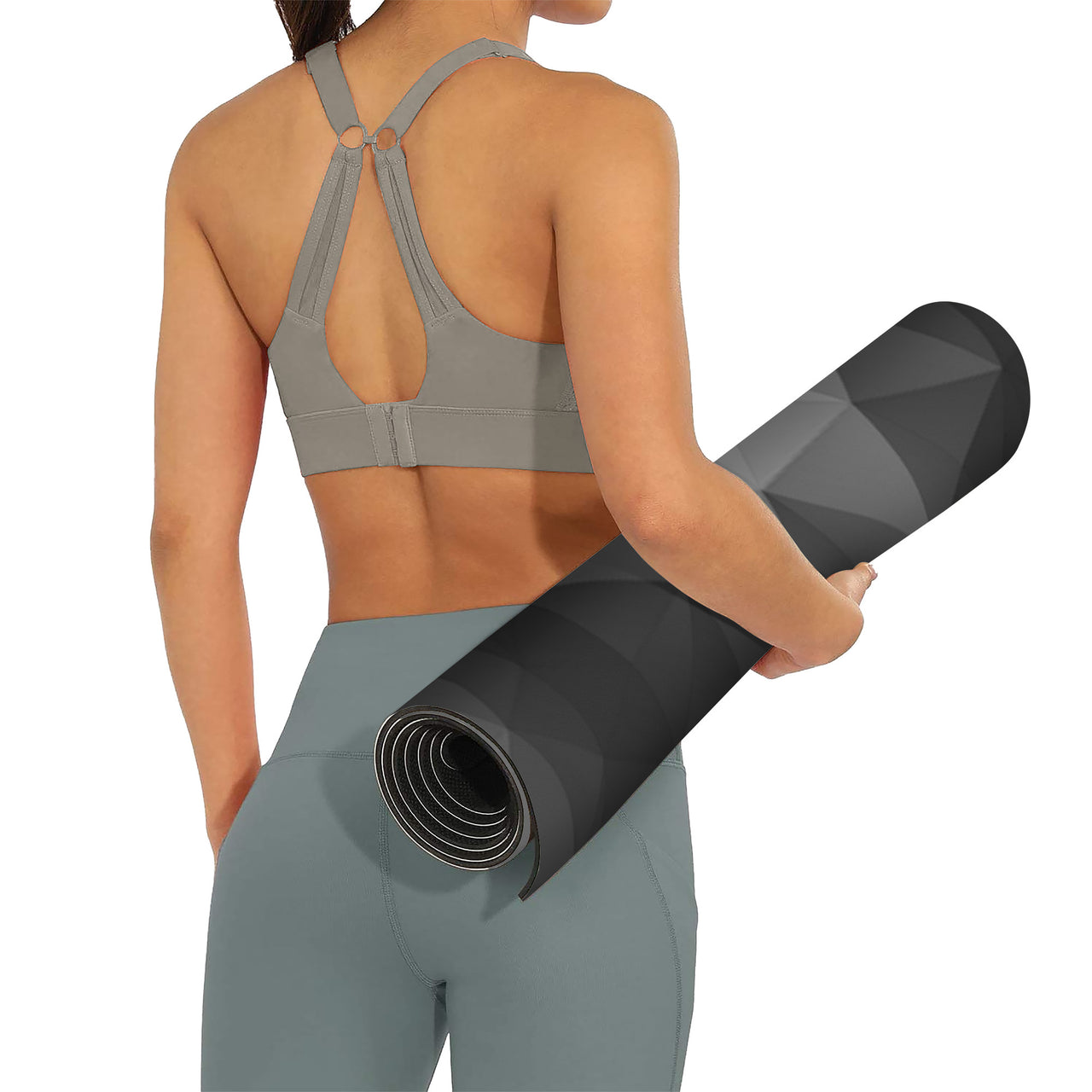 OOTO - Yoga Mat - Shape of grey -