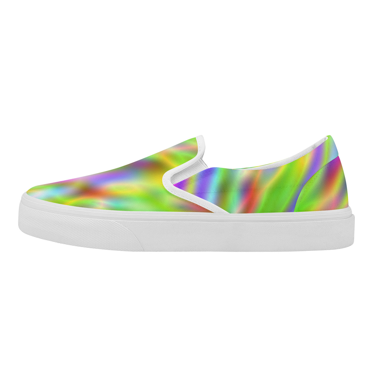 OOTO - WALK ON THE BEACH / NEON TIDE - MD New Style Skate Slip On Shoes - 1 COLOR -