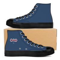 Thumbnail for OOTO - NO ORDinary - SF_D71 High Top Canvas Shoes - Black soles - 1 COLOR -