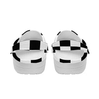 Thumbnail for OOTO - CHECKERED - SF_S48_WITH (OPTIONAL) PIVOTING HEEL STRAP - Crocs Clogs -