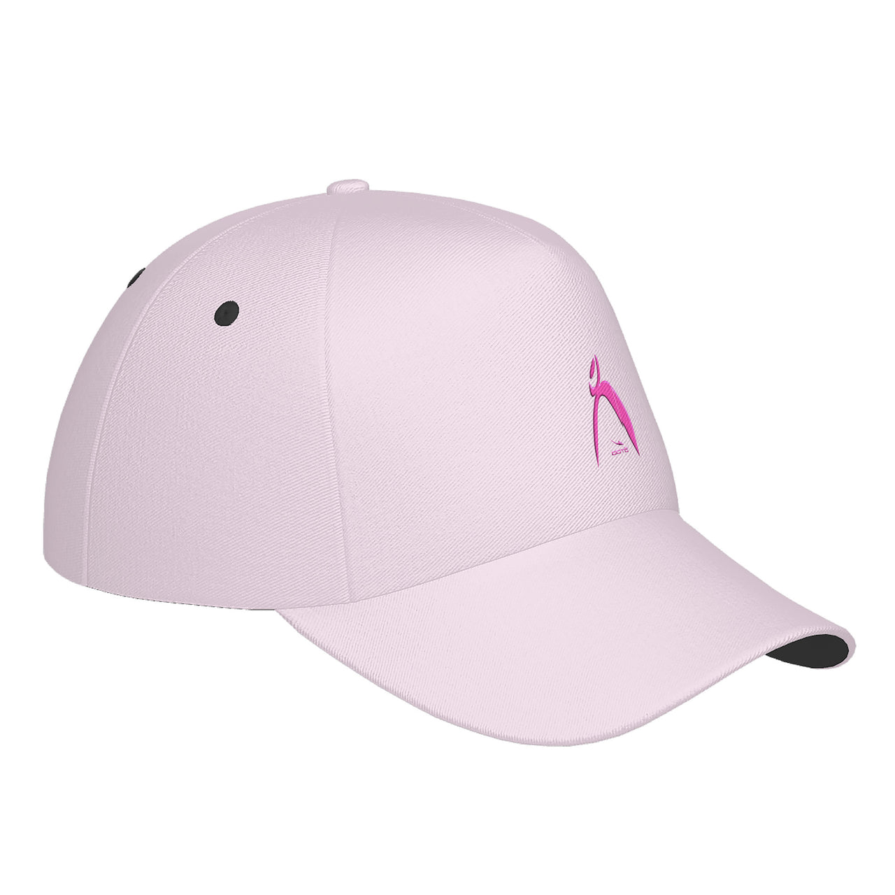 OOTO - BIG STEPPIN GLYPHIC EN NEON PINK 3D PRINT - HC_T9 Curved Brim Baseball Cap - 1 COLOR -