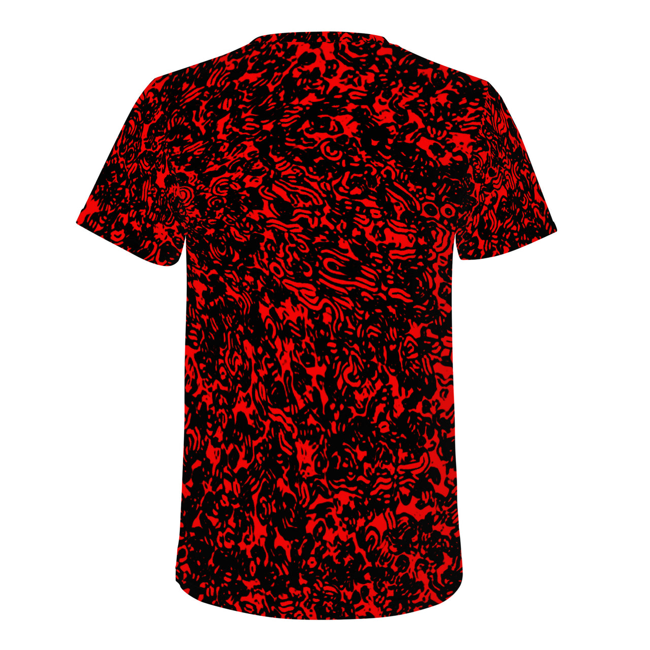 RED STATIC - D61 Men's All Over Print T-Shirt - 1 COLOR -