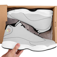 Thumbnail for OOTO - EZ GRAY - SF_D89 Basketball Shoes - White soles -  Black tread - 1 COLOR -