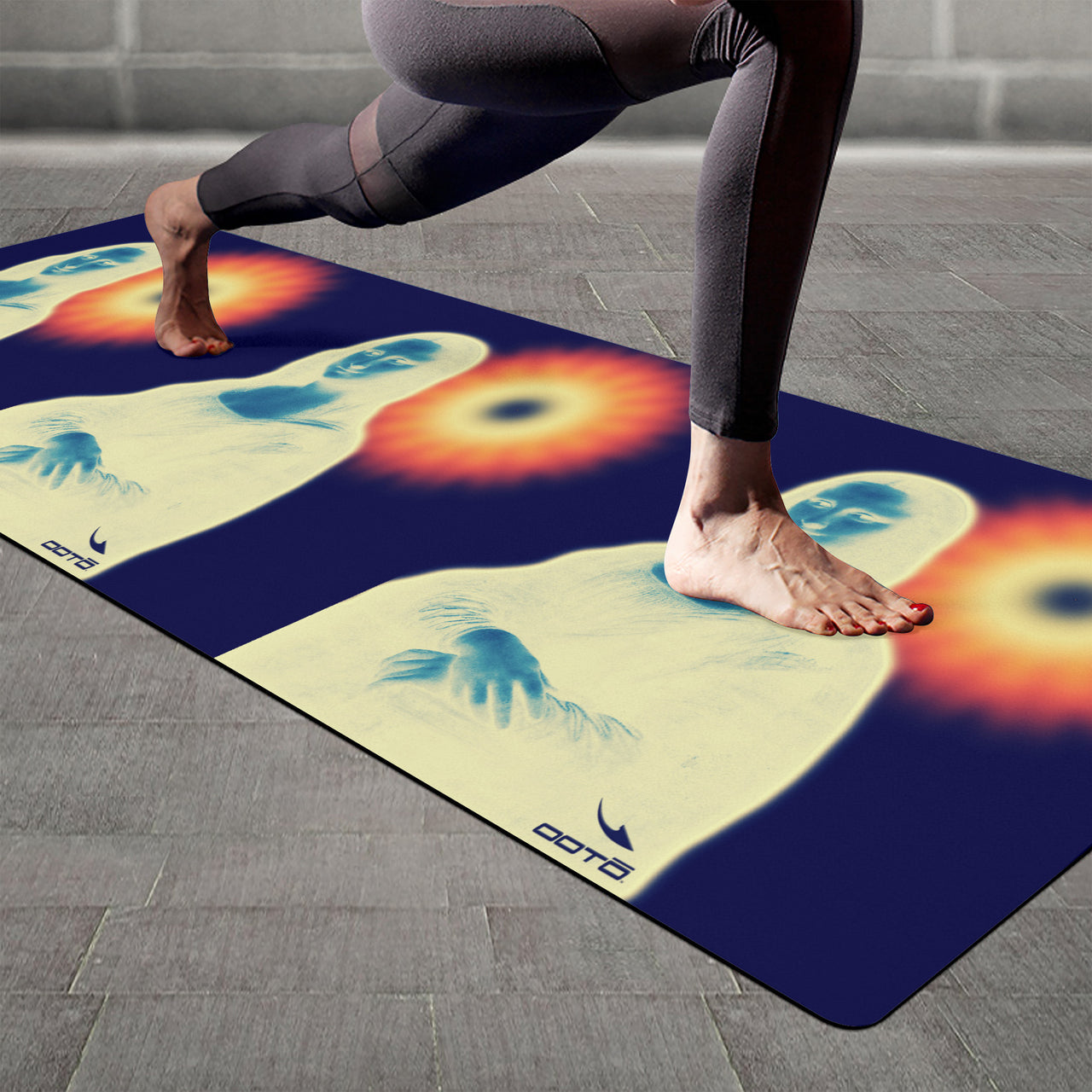 OOTO - Yoga Mat - Davincis' Mona Lisa  / Modern triad X OOTO