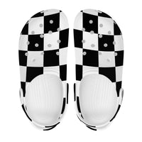 Thumbnail for OOTO - CHECKERED - SF_S48_WITH (OPTIONAL) PIVOTING HEEL STRAP - Crocs Clogs -