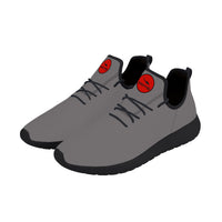 Thumbnail for OOTO - SF_F39 Lightweight Mesh Knit Sneaker - CLASSIC B & R - Black soles - 1 COLOR -