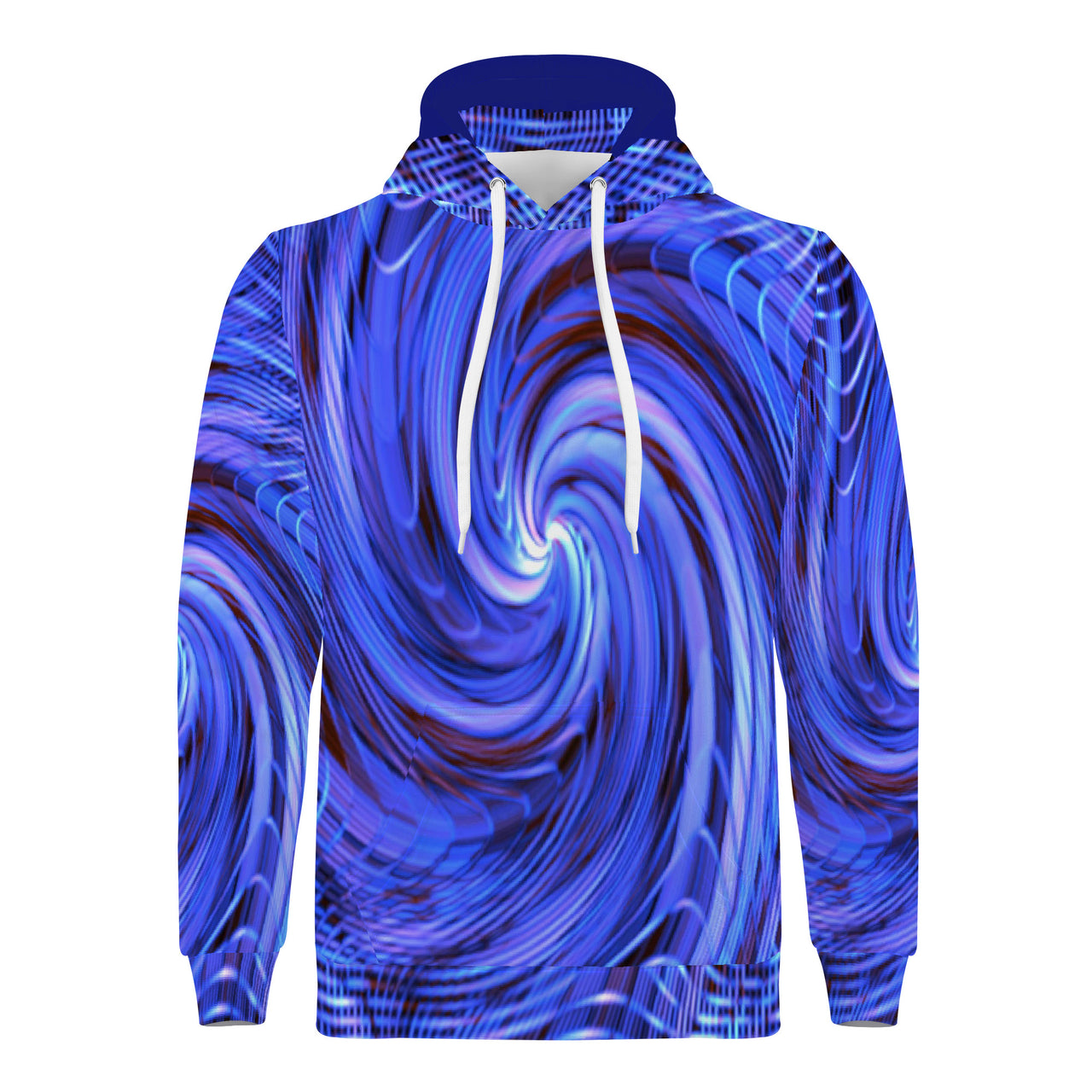 OOTO - GREEN REALITY BLUE VIOLET SHIFT - D55 Men's All Over Print Hoodie - 1 COLOR -