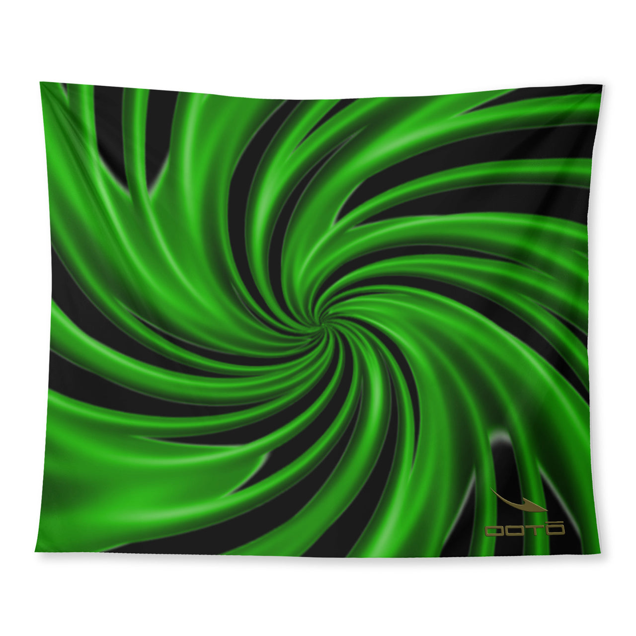 OOTO - GREEN DREAM - Wall Tapestry - 3 SIZES -