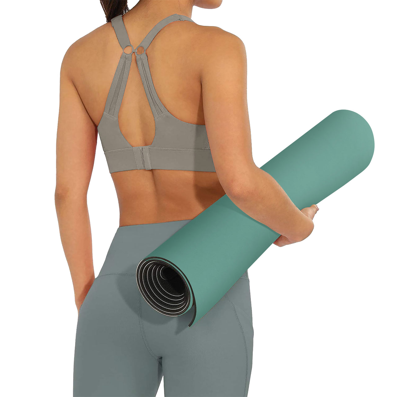 OOTO - Yoga Mat - Dark sun en green