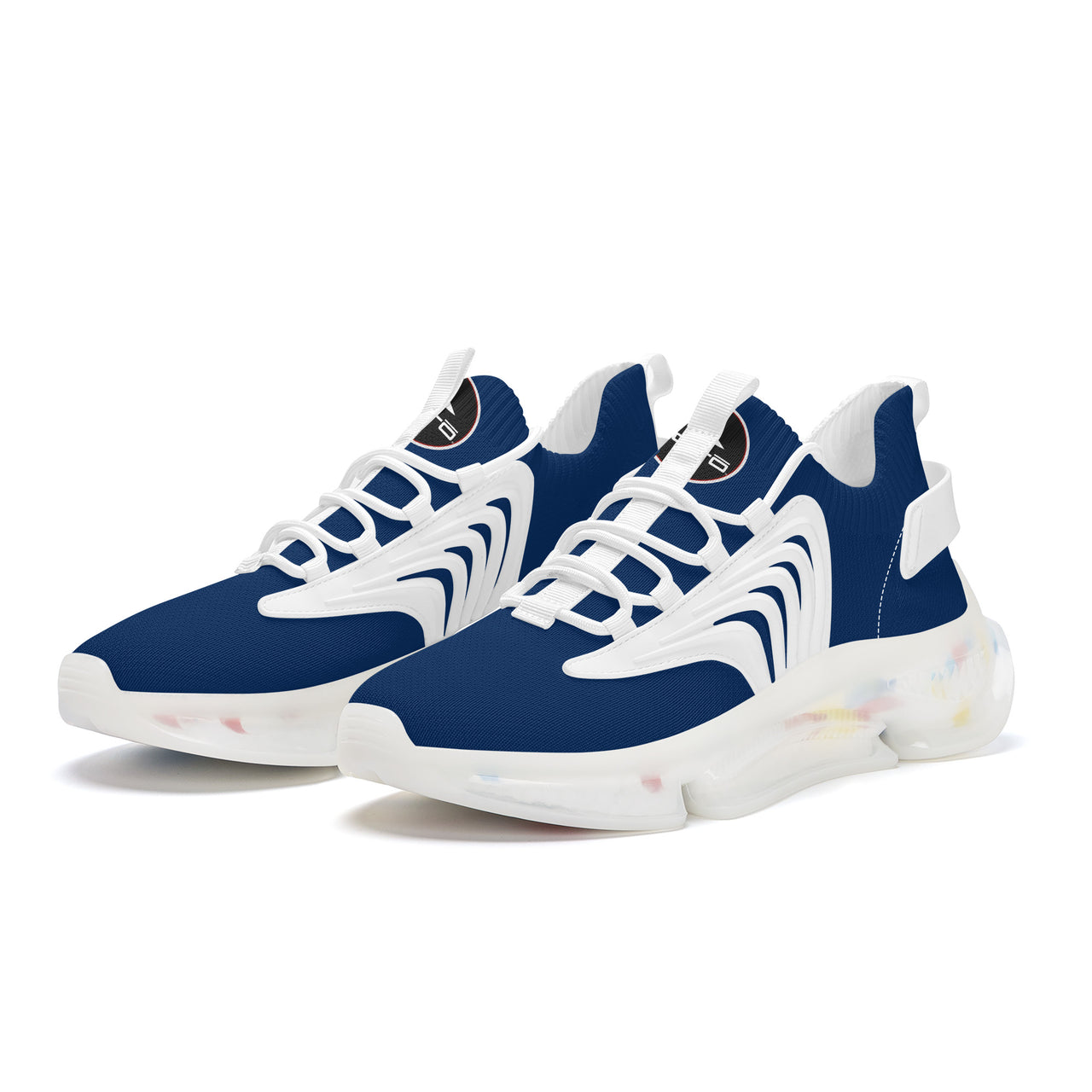 OOTO - Max React Sneakers - CLASSIC B & W RED HOVER - FLAG BLUE - 1 COLOR -