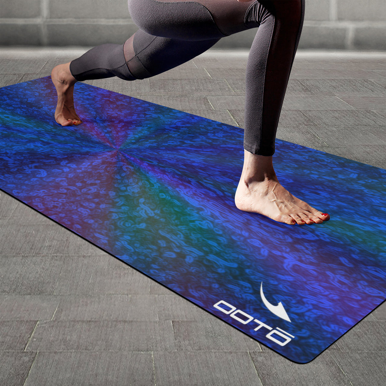 OOTO - Yoga Mat - Prismatic deep -