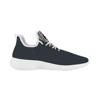 Thumbnail for OOTO - SF_F39 Lightweight Mesh Knit Sneaker - Grey weave tongue - CLASSIC B & W RED HOVER - 1 COLOR -