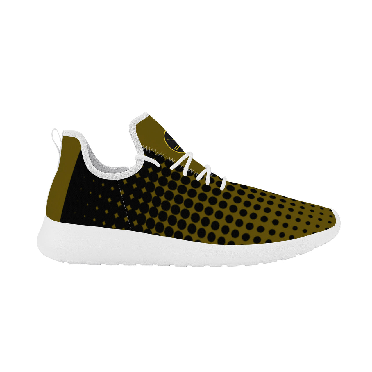 OOTO - Lightweight Mesh Knit Sneaker - OLIVE CHANGE UP - White soles - 1 COLOR -