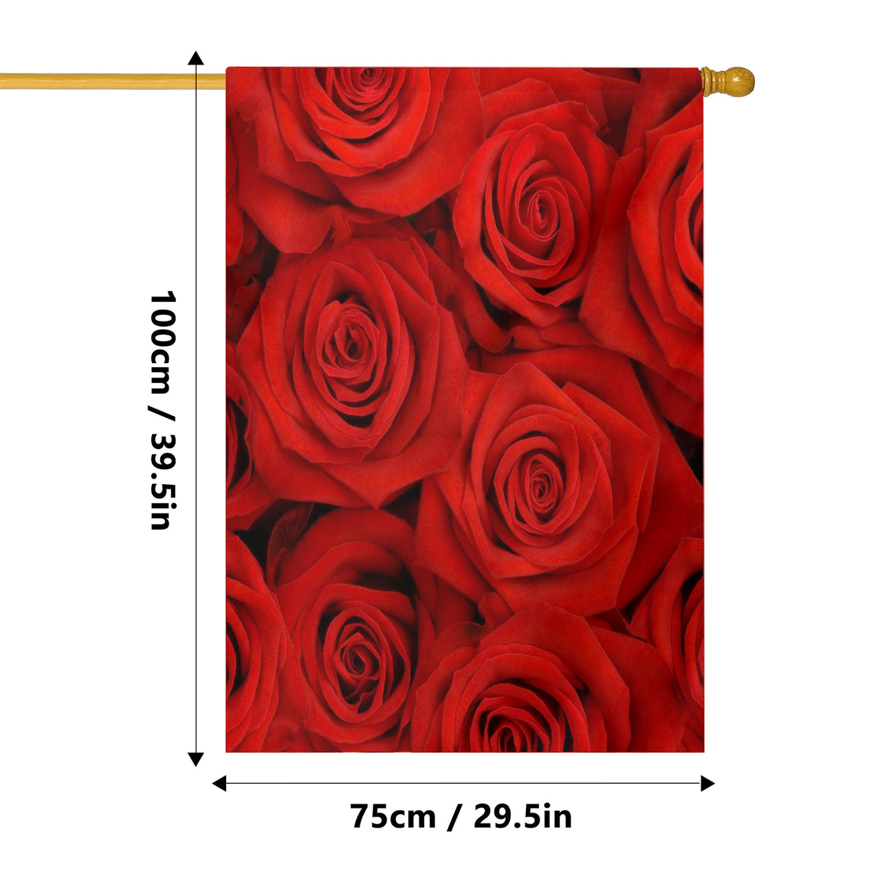 OOTO - ROSE GARDEN - KTL Garden Flag -