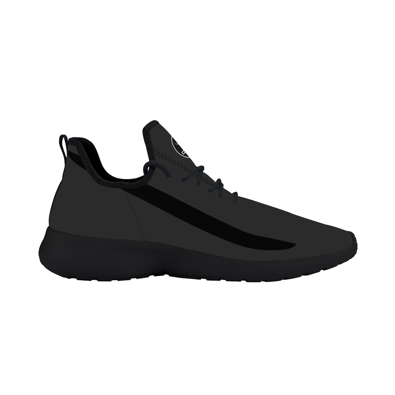 OOTO - Lightweight Mesh Knit Sneaker - DARK MINITOR - Black soles - 1 COLOR -