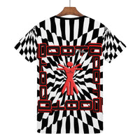 Thumbnail for OOTOruvian FRAMED EN CHECKERED PAST - D61 Men's All Over Print T-Shirt - 1 COLOR -