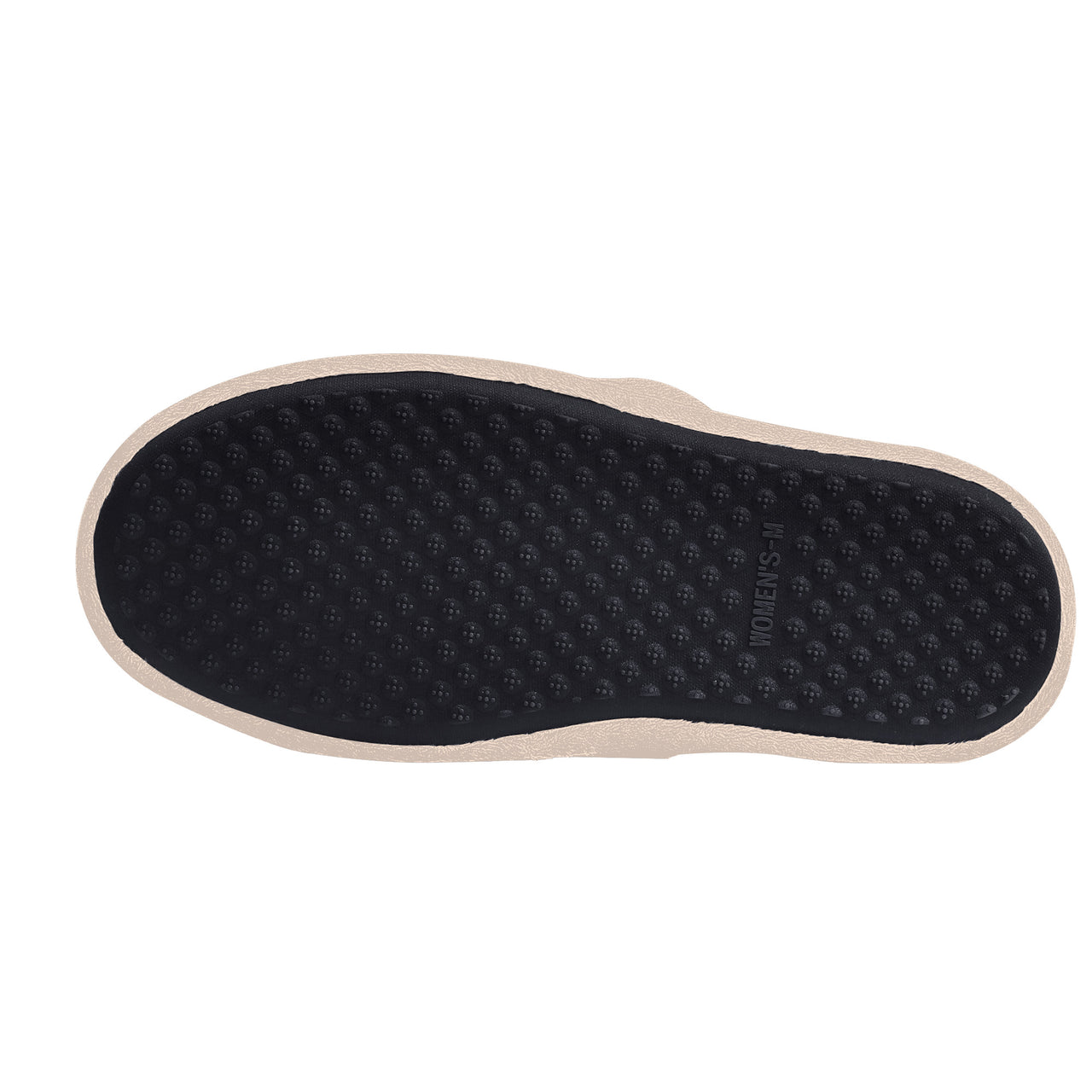 OOTO - DASH EN WHITE ON BLACK ON BEIGE D35 Slippers - 1 COLOR -