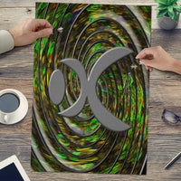 Thumbnail for OOTO - GLYPHIC EN SPIRAL EPIC JOURNEY D4 - PUZZLE_H2 Chipboard Jigsaw Puzzle (1000-Piece) -