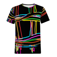 Thumbnail for NEON TIER - D61 Men's All Over Print T-Shirt - 1 COLOR -