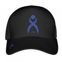 Thumbnail for OOTO - GLYPHIC EN DEEP BLUE - HC_T1 Curved Brim Baseball Cap - 1 COLOR -