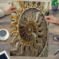 Thumbnail for OOTO - AMMONITE - PUZZLE_H2 Chipboard Jigsaw Puzzle (1000-Piece) -