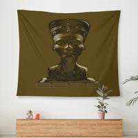 Thumbnail for OOTO - GOLDEN QUEEN - NEFERTITI X ANCIENT ARTIST UNKNOWN X OOTO - Wall Tapestry - 3 SIZES -