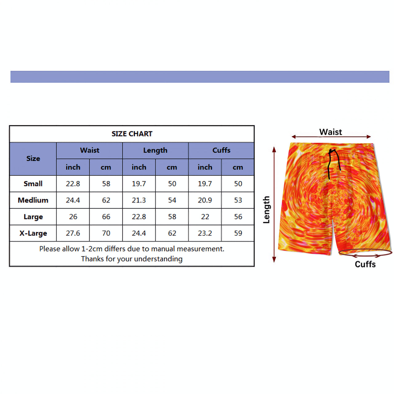 OOTO - CANDIED SWIRL - HC_C16 Teen Beach Shorts - 1 COLOR -