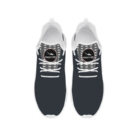 Thumbnail for OOTO - SF_F39 Lightweight Mesh Knit Sneaker - Grey weave tongue - CLASSIC B & W RED HOVER - 1 COLOR -