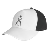 Thumbnail for OOTO - GLYPHIC EN HALTED PHASE BLACK - HC_T1 Curved Brim Baseball Cap - 1 COLOR -